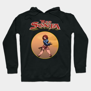 Red Sonja warrior girl Hoodie